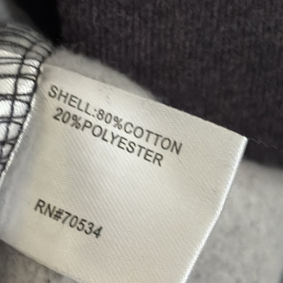 Orvis Signature 1/4-Zip Snap Sweatshirt Long Sleeve Classic Fit Grey Size L - Picture 9 of 12